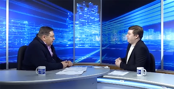 Секретарь обкома КПРФ Леонид Таскаев выступил на северодвинском ТВ
