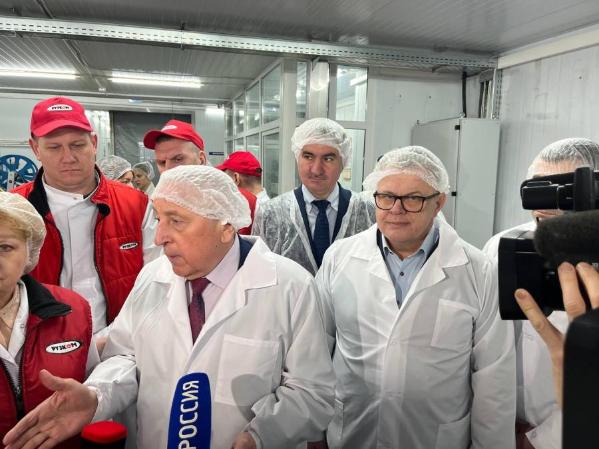 Николай Харитонов посетил ЗАО «Лыткаринский мясоперерабатывающий завод»